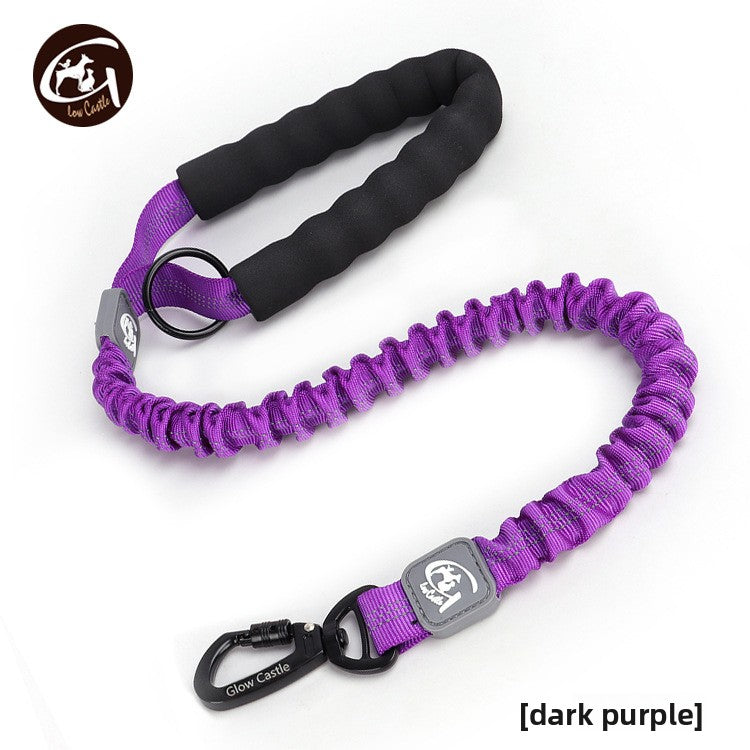 Stretchable towing rope, elastic towing rope