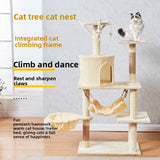 Ready-Made Velvet Cat Climbing Frame