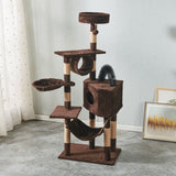 Ready-Made Velvet Cat Climbing Frame
