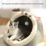 Semi-Enclosed Pet Bed
