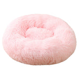 plush round pet kennel