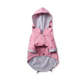 British retro thick dog raincoat