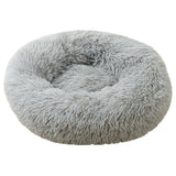 plush round pet kennel