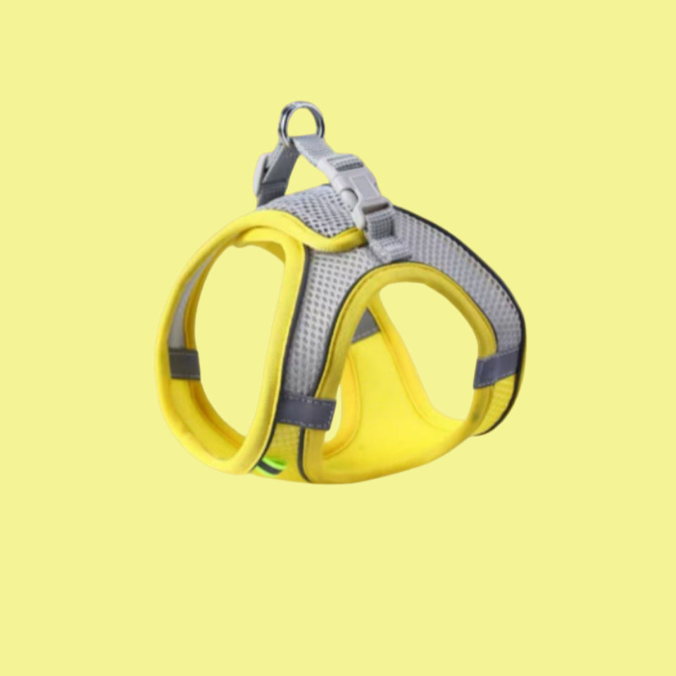 Adjustable Reflective Dog Harness Vest with Leash