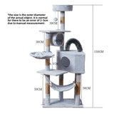 Ready-Made Velvet Cat Climbing Frame