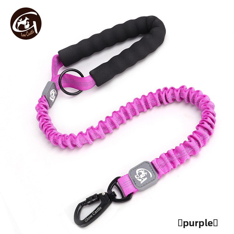 Stretchable towing rope, elastic towing rope