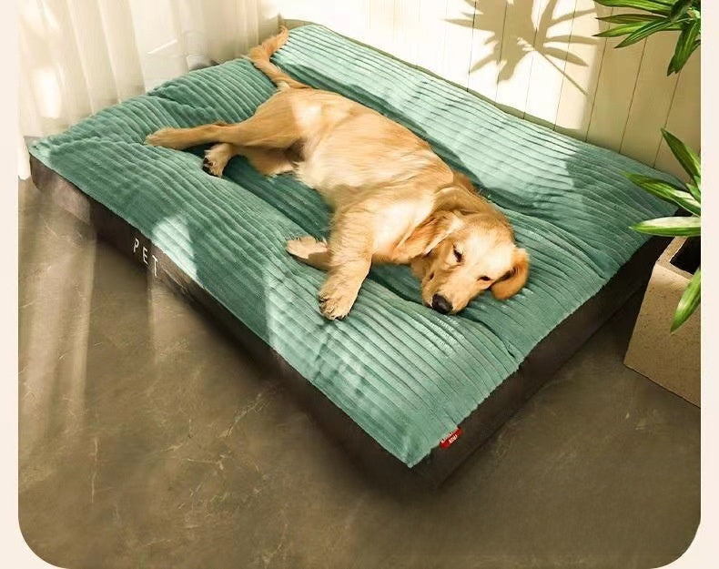 Removable and washable large-sized dog mat