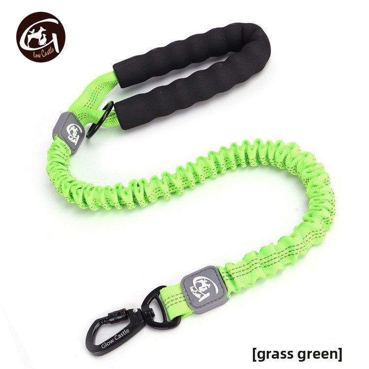 Stretchable towing rope, elastic towing rope