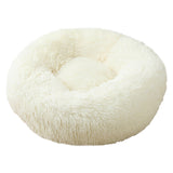 plush round pet kennel