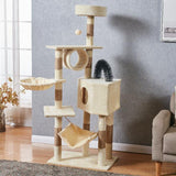 Ready-Made Velvet Cat Climbing Frame